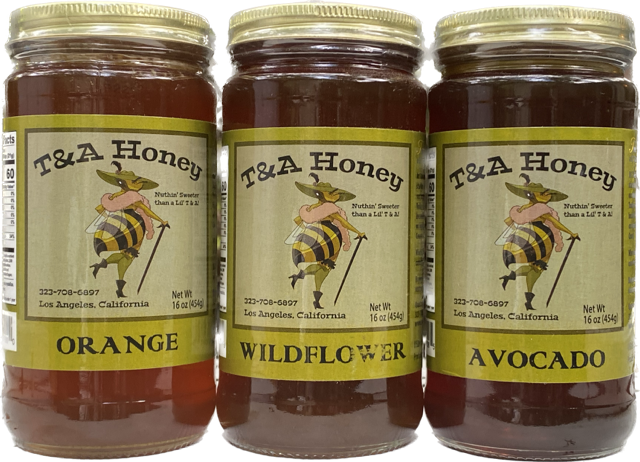 Case of 12 T & A Avocado Honey